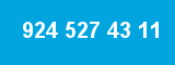 924 527 43 11 924 527 43 11